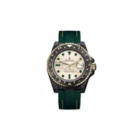 diw (designa individual watches) montre diw gmt-master ii oasis 40 mm customisée pre-owned - tons neutres