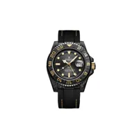 diw (designa individual watches) montre diw gmt-master ii golden speedster 40 mm pre-owned - noir