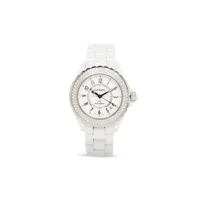 chanel pre-owned montre j12 33 mm pre-owned (2007) - blanc