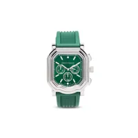 gerald charles montre chronographe maestro 3.0 40 mm - vert