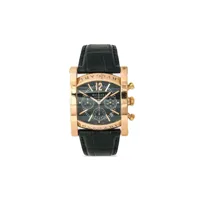 bvlgari montre assioma 38 mm pre-owned - noir