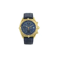 breitling montre chronomat 39 mm pre-owned (2000) - bleu