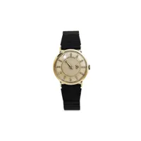 longines pre-owned montre mystery dial 33 mm pre-owned - blanc