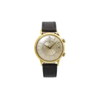 jaeger-lecoultre montre memovox 37 mm pre-owned (1961) - or