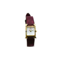 hermès pre-owned montre heure h pre-owned (2003) - blanc