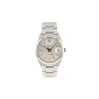 tudor montre prince oysterdate pre-owned - argent