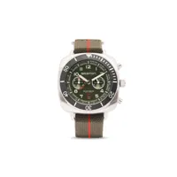 briston watches montre clubmaster outdoor 44 mm - vert