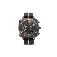 briston watches montre clubmaster outdoor 44 mm - noir