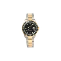 rolex montre gmt-master ii 40 mm pre-owned - black