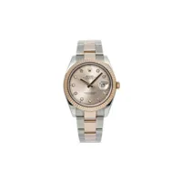 rolex montre datejust 41 mm pre-owned (2020) - rose