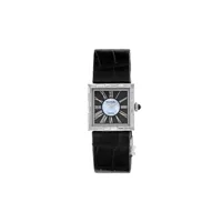 chanel pre-owned montre mademoiselle 22.5 mm pre-owned (1989) - argent