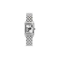 jaeger-lecoultre montre reverso 21 mm pre-owned (2015) - argent
