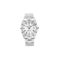 rolex montre oyster perpetual date 34 mm pre-owned (1992) - blanc