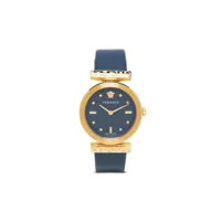 versace montre regalia 34 mm - bleu