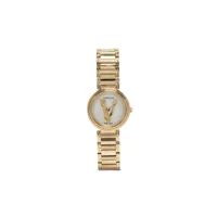 versace montre greca time lady 25 mm - or