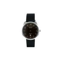 hermès pre-owned montre arceau 41 mm pre-owned (années 2000) - noir