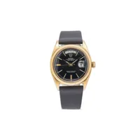 rolex montre day-date 36 mm pre-owned - noir