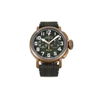 zenith montre pilot type 20 chronograph adventure 45 mm pre-owned (2021) - vert