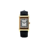jaeger-lecoultre montre reverso grande ultra thin 46 mm pre-owned (2010) - blanc