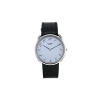hermès pre-owned montre arceau 40 mm pre-owned (années 2000) - blanc