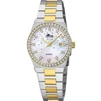 montre lotus freedom collection nacre blanche