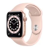 apple watch series 6 - gps - 44 - alu or  bracelet sport rose - regular  rose