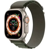 apple watch ultra (gps + cellulaire) 49mm boîtier en titane et boucle alpine vert