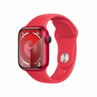 apple watch series 9 gps + cellular 41 mm (product)red boîtier en aluminium avec bracelet sport (product)red s/m