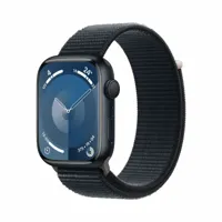 apple apple watch series 9 gps 45 mm boîtier en aluminium minuit avec boucle sport minuit  noir