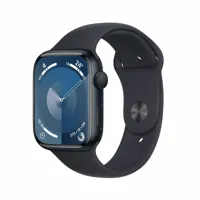 apple apple watch series 9 gps 45 mm boîtier en aluminium minuit avec bracelet sport minuit s/m  noir