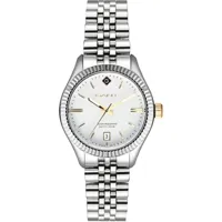 montre femme gant gant sussex white-metal watch g136003