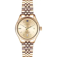 montre femme gant gant sussex-ipg gold-metal ipg watch g136015