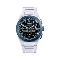 esprit - 4359887 - montre homme - quartz - analogique - chronographe - bracelet acier inoxydable argent
