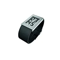 rosendahl - 43280 - montre homme - quartz - digitale - bracelet cuir noir