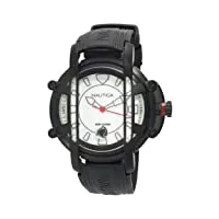 nautica - n27507x - analogique - montre homme - bracelet en resin noire