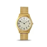 sekonda - 3244.27 - montre homme - quartz - analogique - bracelet acier inoxydable doré