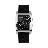 jacques lemans - 1-1460a - montre homme - quartz - analogique - bracelet cuir noir