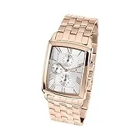 jacques lemans - 1-1609j - montre homme - quartz - chronographe - chronomètre - bracelet acier inoxydable multicolore