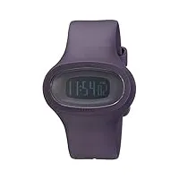 alessi - al25004 - montre mixte - quartz digital - bracelet plastique violet