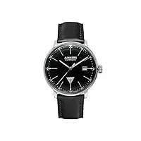 junkers - 60502 - montre homme - automatique - analogique - bracelet cuir noir