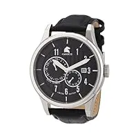 carucci watches - ca2190bk - montre homme - automatique - analogique - bracelet cuir noir