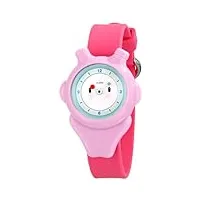 alessi - al23003 - montre mixte enfant - automatique - analogique - bracelet plastique rose
