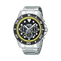 genuine lorus watch sport male chronograph - rt335bx9