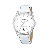 lorus club montre femme analogique quartz avec bracelet cuir rrs19ux9