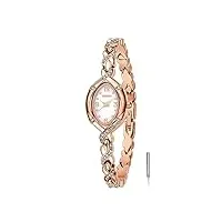 time100 montres femmes bracelet diamond montres à quartz montre étanche ovale de luxe et de mode pour femmes filles dames