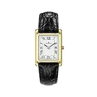 dugena femme analogique quartz montre avec bracelet en cuir 4460725