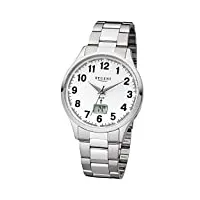 inconnu regent hommes analogique-digital quartz montre avec bracelet en acier inoxydable 11030153
