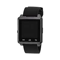u.s. polo assn. analog-quartz watch with rubber strap, black, 23.4 (model: us9678a)