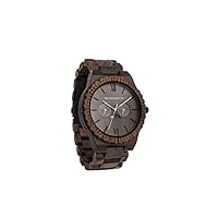 woodwatch lunar eclipse | montre en bois homme | wood watch for man | produit écologique, on plante un arbre pour chaque montre
