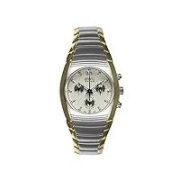bwc-swiss 207875204 montre chronographe à quartz pour homme avec bracelet en acier inoxydable